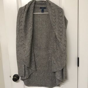 Gray Cardigan.